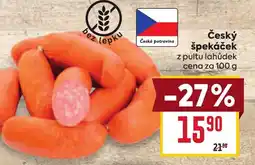 Billa Český špekáček nabídka