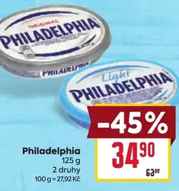 Billa Philadelphia nabídka