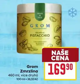 Billa Grom Zmrzlina nabídka