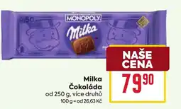 Billa Milka Čokoláda nabídka