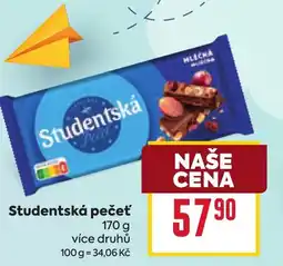Billa Studentská pečeť nabídka