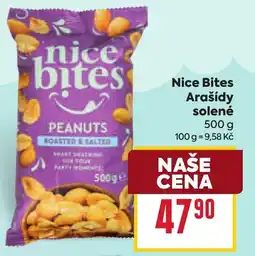 Billa Nice Bites Arašídy solené nabídka