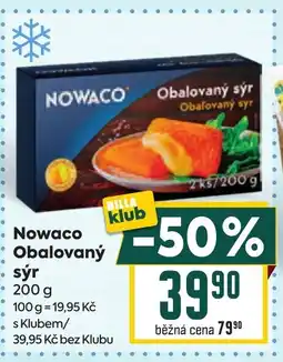 Billa Nowaco Obalovaný sýr nabídka