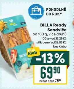 Billa BILLA Ready Sendviče nabídka