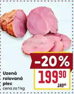 Billa Uzená rolovaná plec nabídka