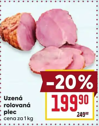 Billa Uzená rolovaná plec nabídka