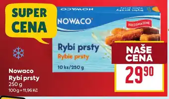 Billa Nowaco Rybí prsty nabídka