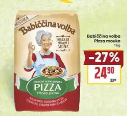 Billa Babiččina volba Pizza mouka nabídka