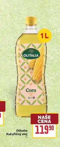Billa Olitalia Kukuřičný olej nabídka