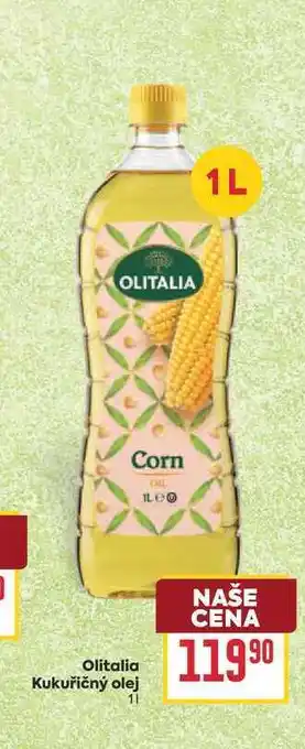 Billa Olitalia Kukuřičný olej nabídka