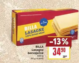 Billa BILLA Lasagne bezvaječné nabídka