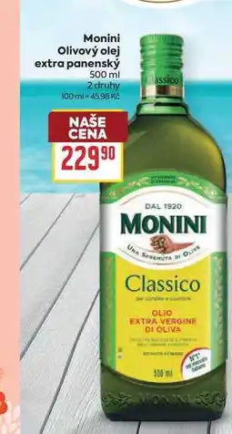 Billa Monini Olivový olej extra panenský nabídka