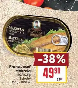 Billa Franz Josef Makrela 170/102 g nabídka