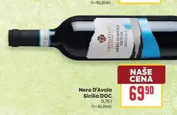 Billa Nero D'Avola Sicilia DOC nabídka