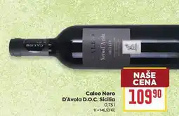 Billa Caleo Nero D'Avola D.O.C. Sicilia nabídka