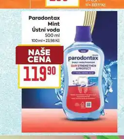 Billa Paradontax Mint Ústní voda nabídka