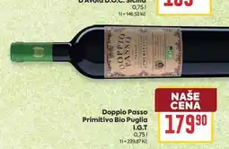 Billa Doppio Passo Primitivo Bio Puglia I.G.T nabídka