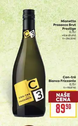 Billa Con-tré Bianco Frizzante nabídka