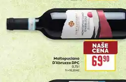 Billa Moltepuciano D'Abruzzo DPC nabídka