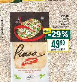 Billa Pinsa nabídka
