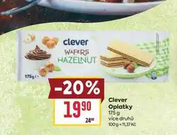 Billa Clever Oplatky nabídka