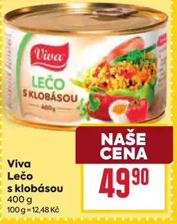 Billa Viva Lečo s klobásou nabídka