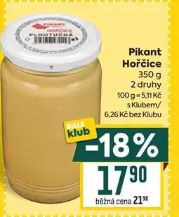 Billa Pikant Hořčice nabídka