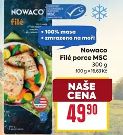Billa Nowaco Filé porce MSC nabídka