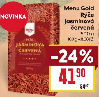 Billa Menu Gold Rýže jasmínová červená nabídka