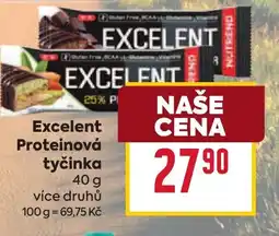 Billa Excelent Proteinová tyčinka nabídka
