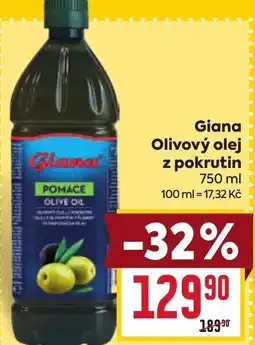 Billa Giana Olivový olej z pokrutin nabídka