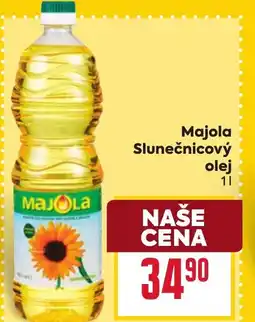 Billa Majola Slunečnicový olej nabídka
