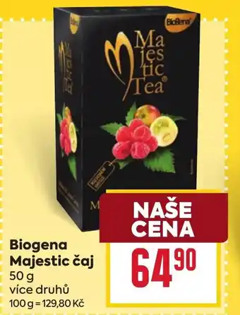 Billa Biogena Majestic čaj nabídka