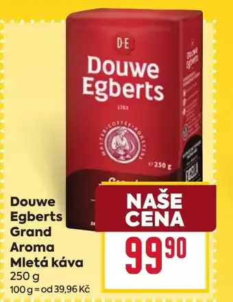 Billa Douwe Egberts Grand Aroma Mletá káva nabídka