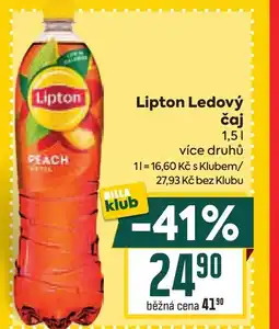 Billa Lipton Ledový čaj nabídka