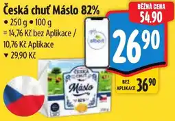 Albert Česká chuť máslo 82% nabídka