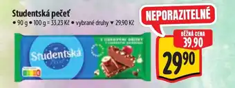 Albert STUDENTSKÁ Pečeť nabídka