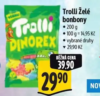Albert TROLLI Želé bonbony nabídka