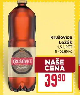Billa Krušovice Ležák nabídka