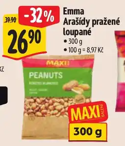 Albert Emma arašídy pražené loupané nabídka