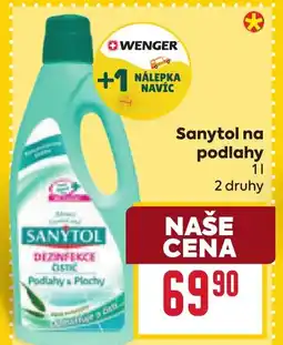 Billa Sanytol na podlahy nabídka