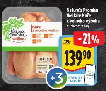 Albert NATURE'S PROMISE Welfare kuře z volného výběhu nabídka