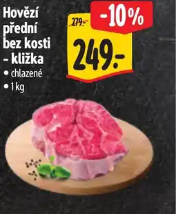Albert Hovězí přední bez kosti - kližka nabídka