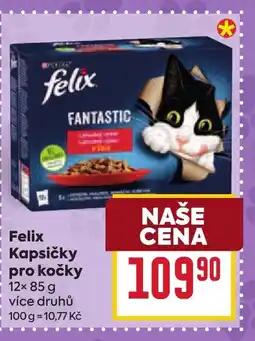 Billa Felix Kapsičky pro kočky nabídka