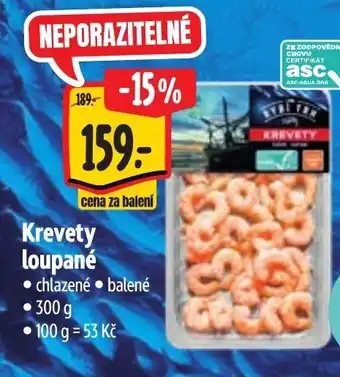 Albert Krevety loupané nabídka