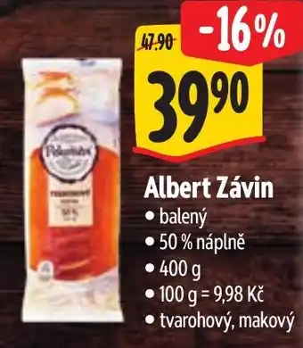 Albert ALBERT Závin nabídka
