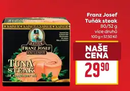 Billa Franz Josef Tuňák steak nabídka