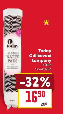 Billa Today Odličovací tampony nabídka