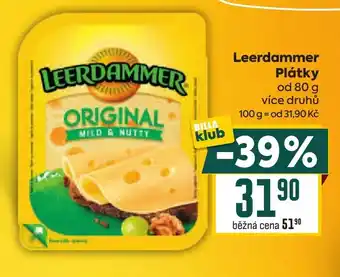 Billa Leerdammer Plátky nabídka