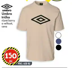 TEDi Umbro tričko nabídka